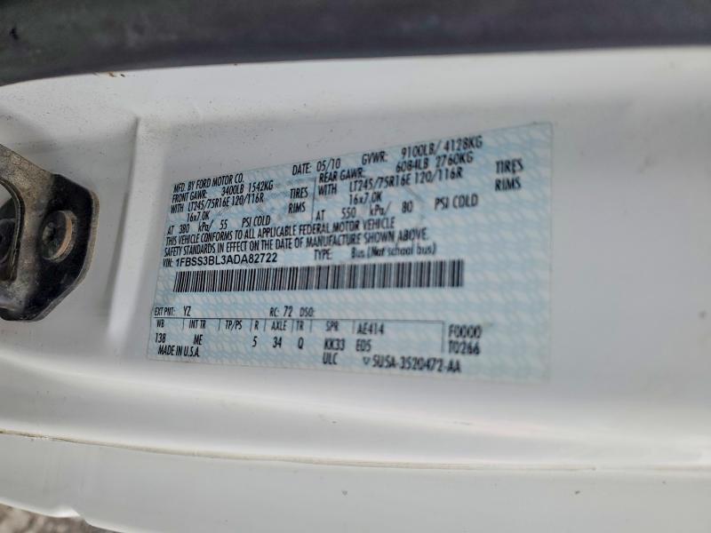 2010 Ford Econoline E350 Super Duty Wagon