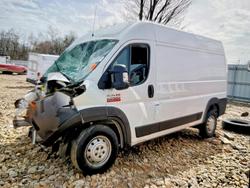 Dodge Promaster salvage cars for sale: 2019 Dodge Ram Promaster 2500 Delivery van