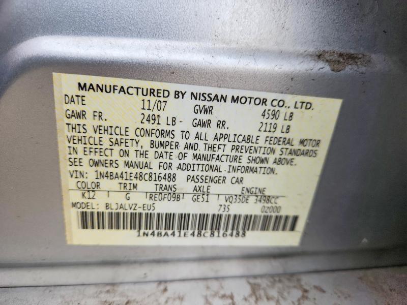 2008 Nissan Maxima 3.5 se