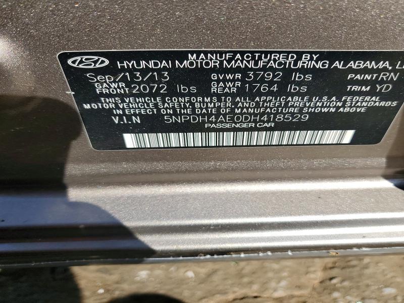 2013 Hyundai Elantra gls