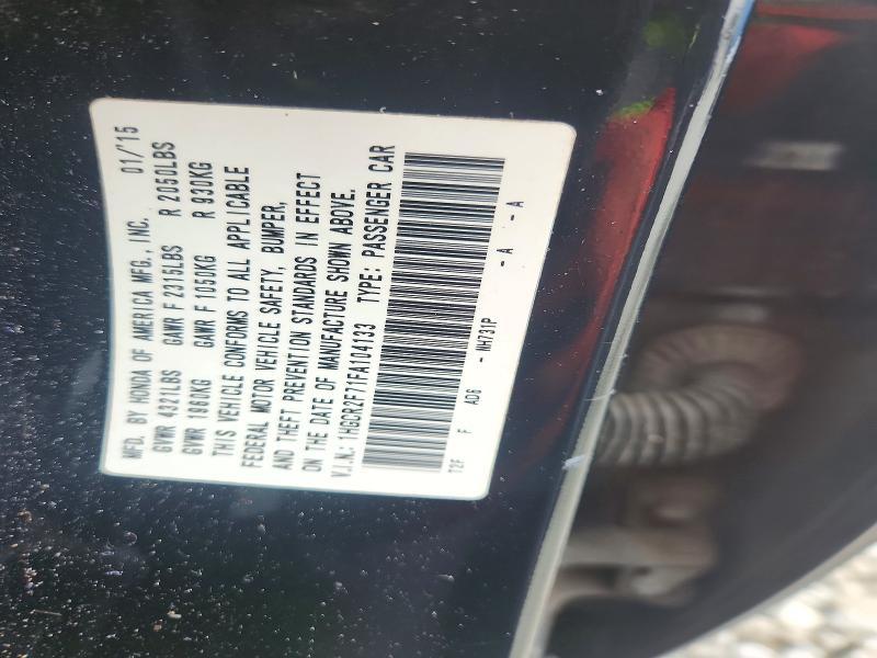 2015 Honda Accord ex