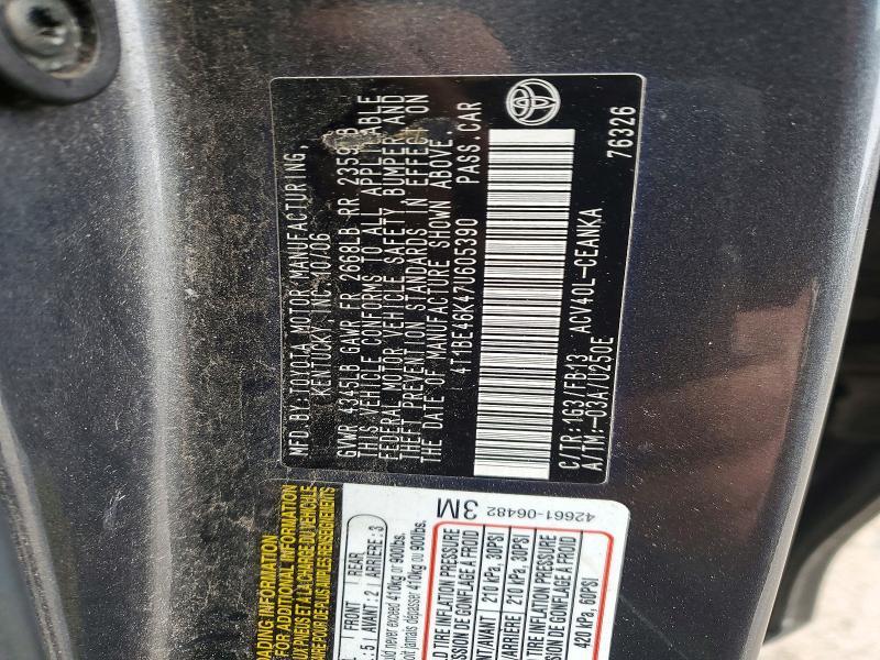 2007 Toyota Camry le