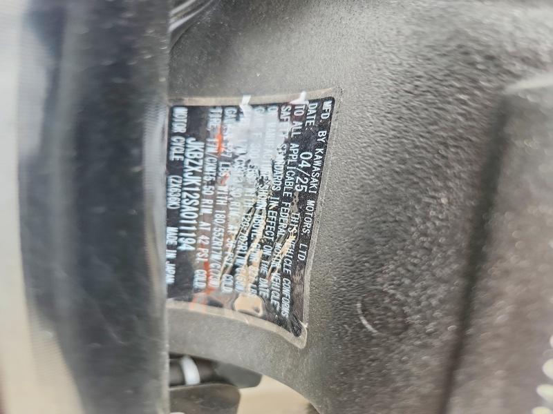 2025 Kawasaki Zx636 k