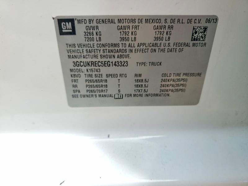 2014 Chevrolet Silverado K1500 LT