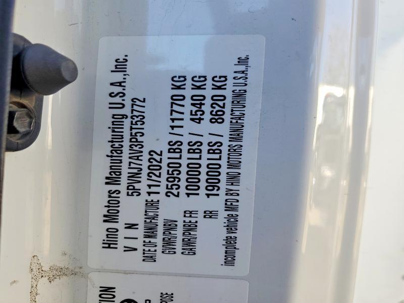 2023 Hino Hino L6