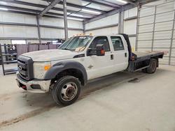 2016 Ford F450 Super Duty Flatbed Truck en venta en New Braunfels, TX