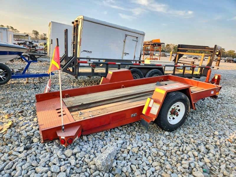 2017 Fell Ing Ft-6 T-1 Tilt Deck Equipment Trailer