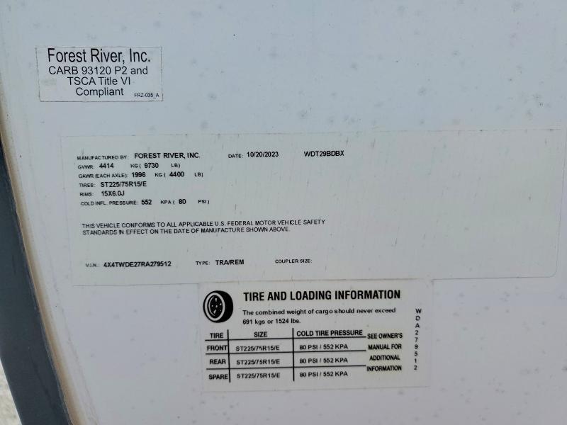 2024 Foresriver 2024 Forest River Wildwood Camper