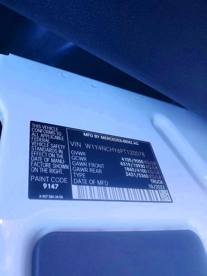 2023 Mercedes-Benz Sprinter 2500 Delivery Van