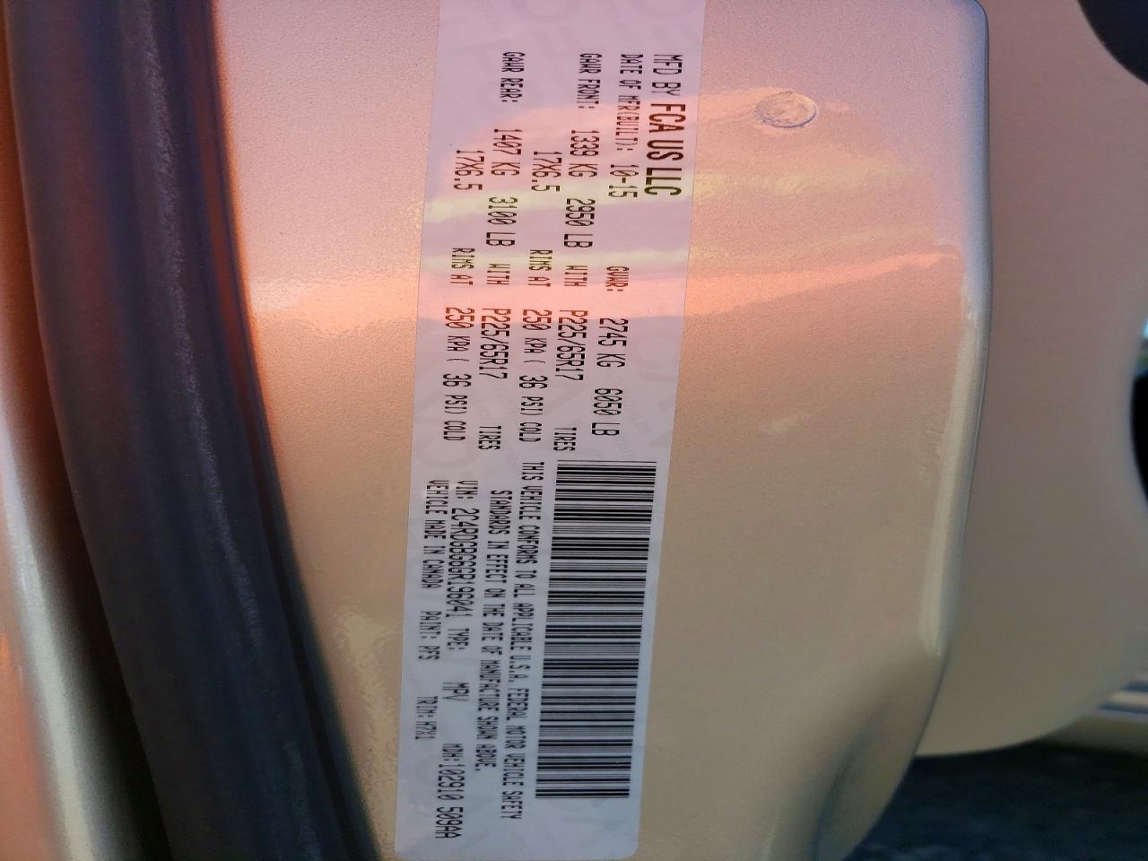 2016 Dodge Grand Caravan se