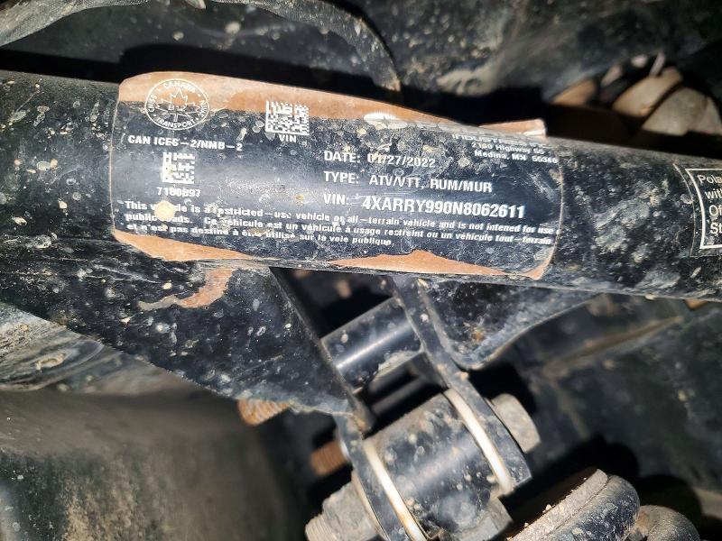 2022 Polaris Ranger Utility Vehicle