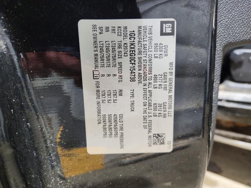 2012 Chev Silverado K2500 Heavy Duty LT