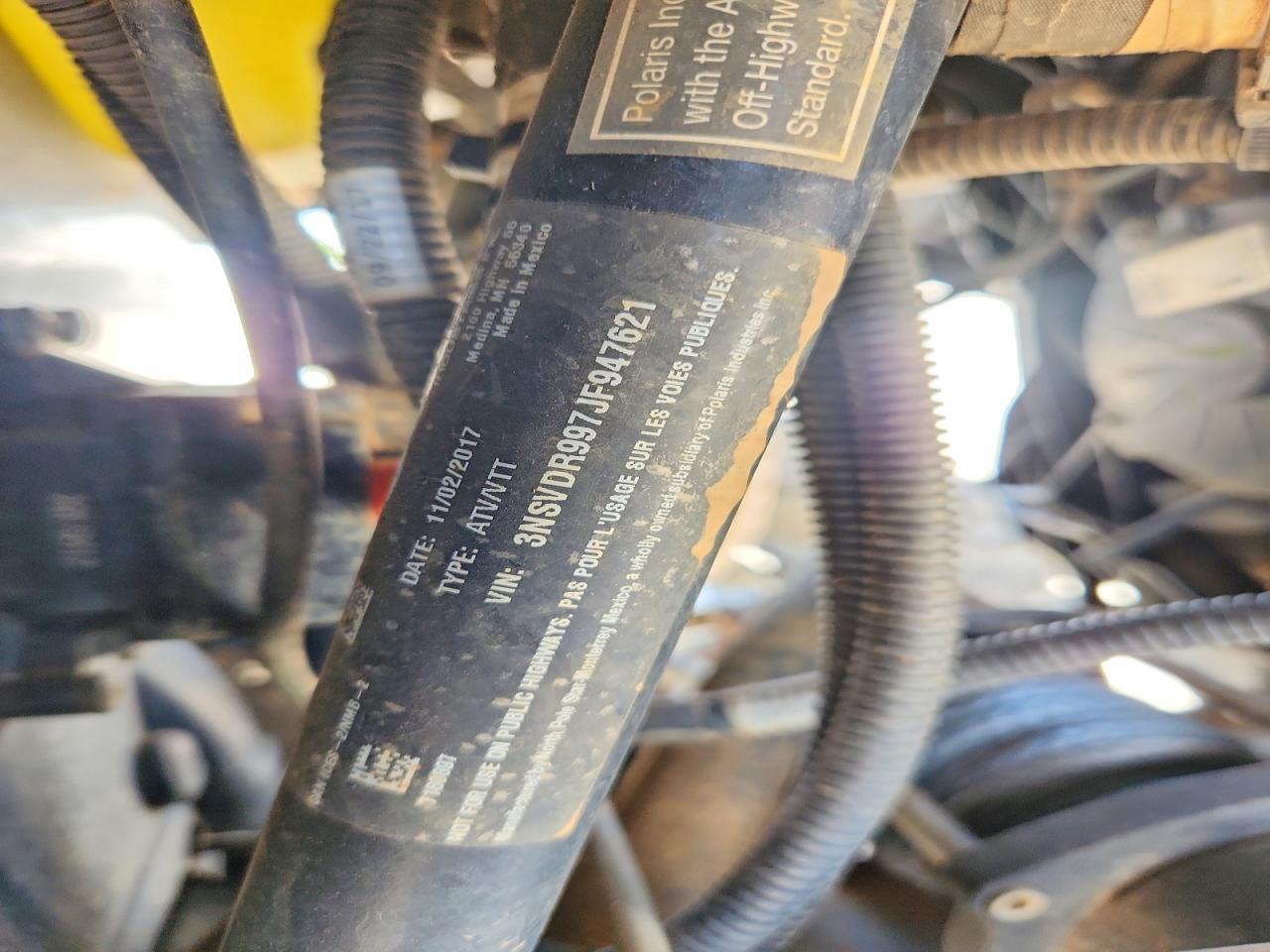 2018 Polaris RZR Utility Vehicle