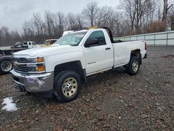 Salvage trucks for sale at Central Square, NY auction: 2018 Chevrolet Silverado K2500 Heavy Duty