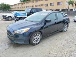 Salvage cars for sale from Copart Opa Locka, FL: 2018 Ford Focus se