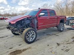 Salvage trucks for sale at Ellwood City, PA auction: 2018 GMC Sierra K1500 SLT