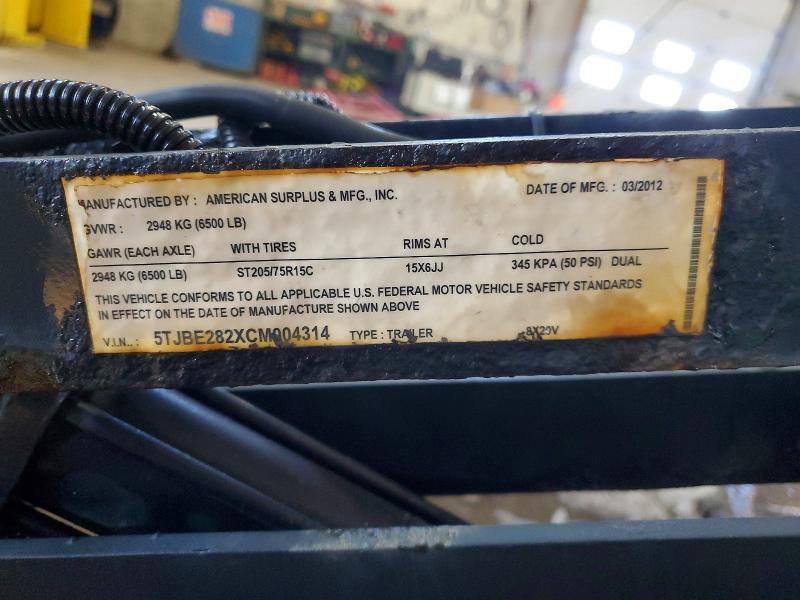 2012 Unknown 2012 American Surplus Camper