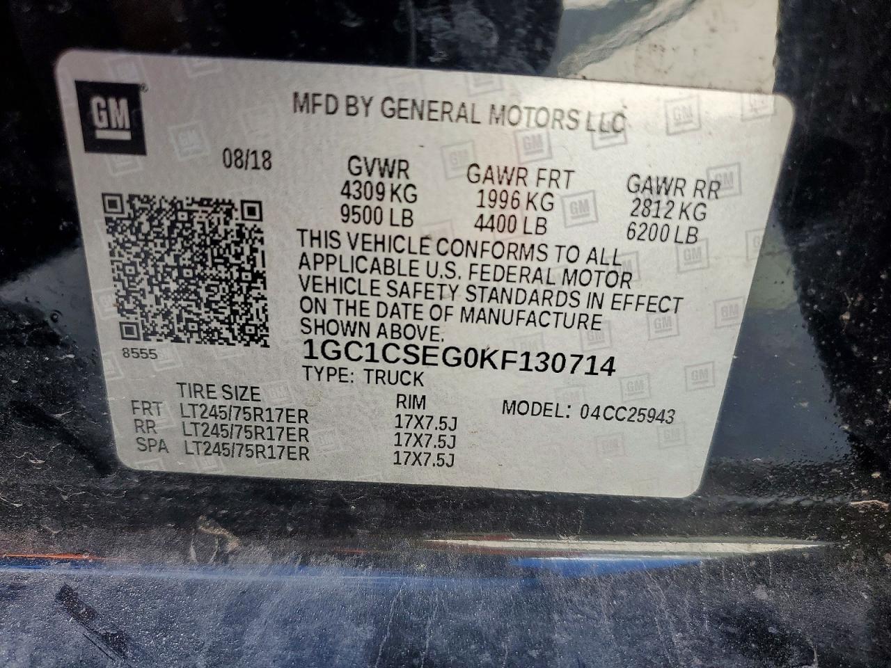 2019 Chevrolet Silverado C2500 Heavy Duty LT