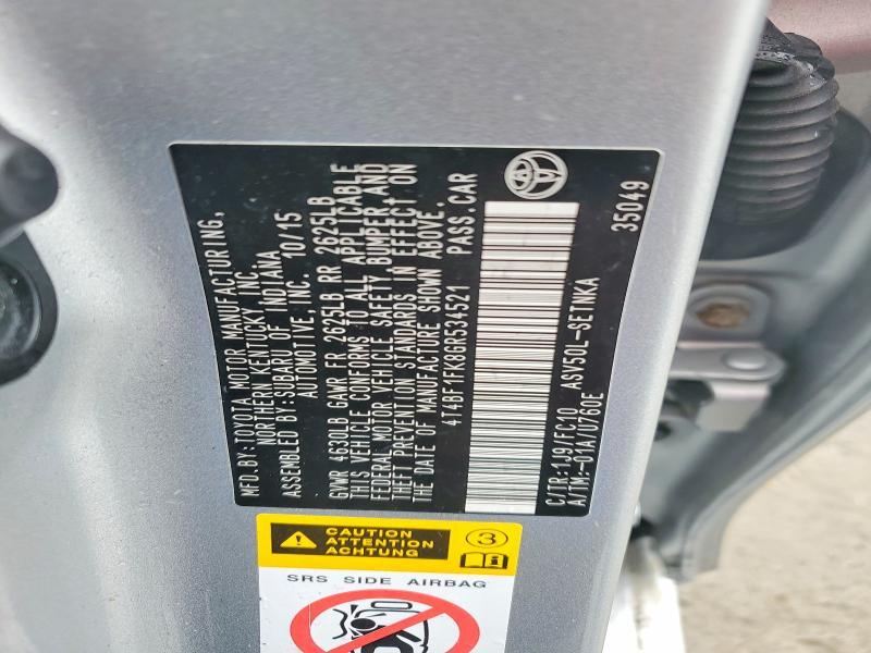 2016 Toyota Camry le