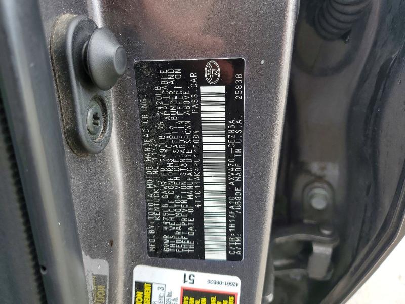 2023 Toyota Camry le