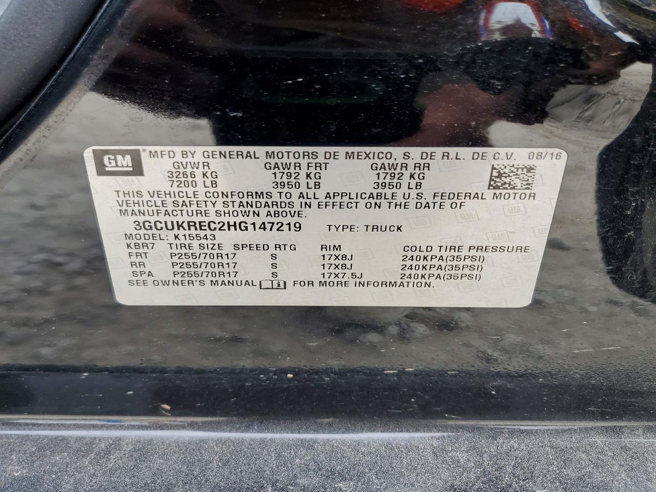 2017 Chevrolet Silverado K1500 LT