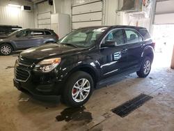 Chevrolet salvage cars for sale: 2017 Chevrolet Equinox ls