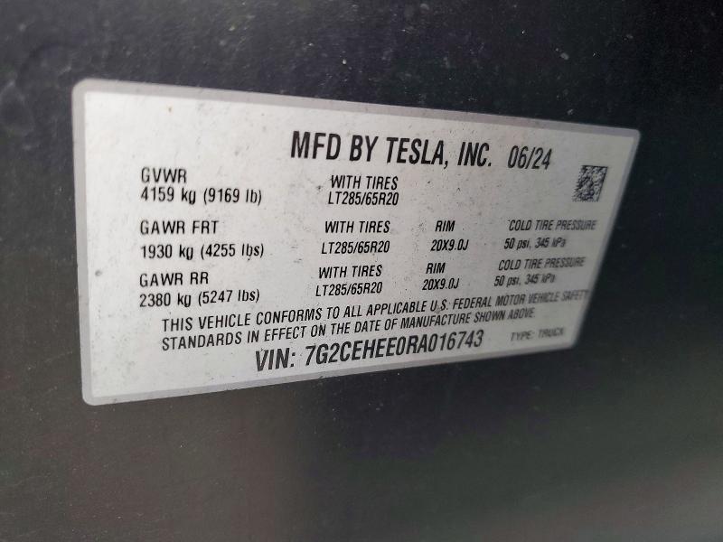 2024 Tesla Cybertruck