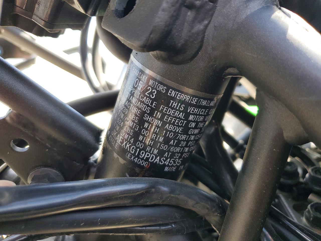 2023 Kawasaki EX400