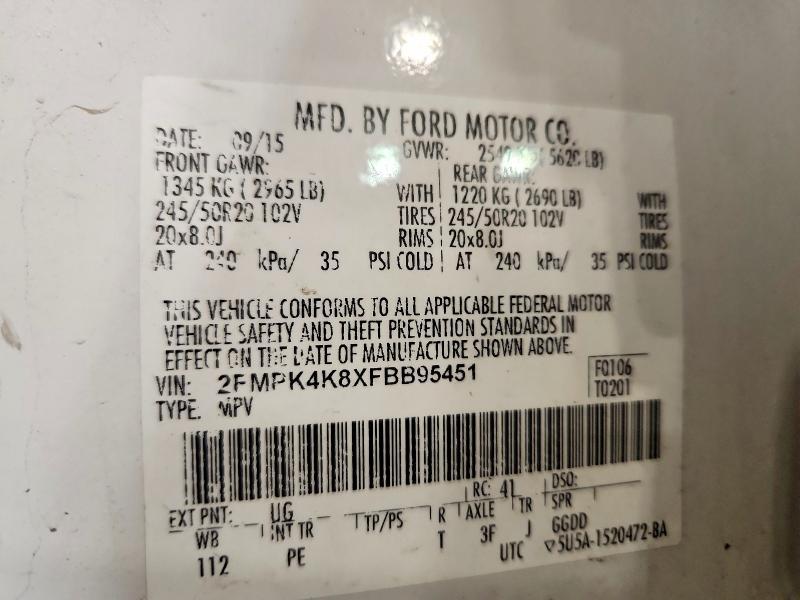 2015 Ford Edge Titanium