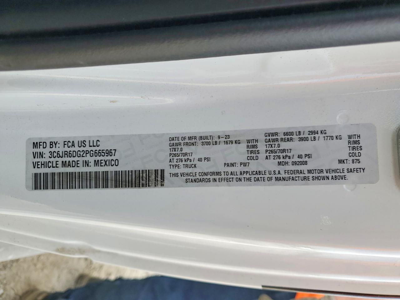 2023 Dodge RAM 1500 Classic Tradesman