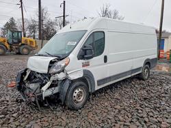 Salvage trucks for sale at Chalfont, PA auction: 2015 Dodge RAM Promaster 3500 3500 High