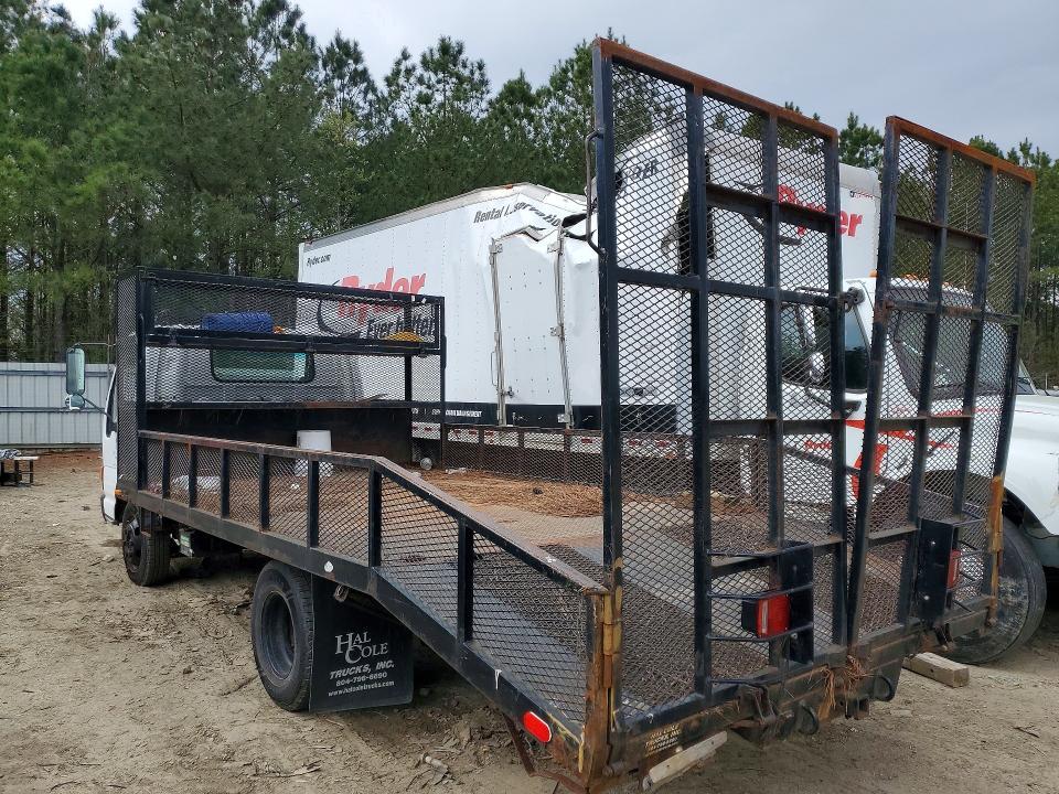 2001 Isuzu NPR Crew Cab Flatbed Truck