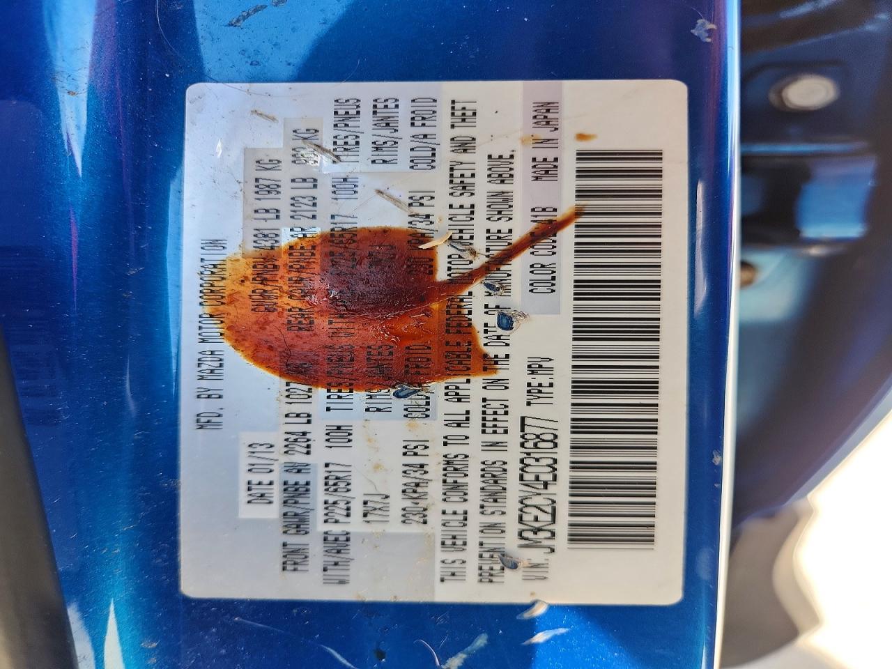 2014 Mazda Cx-5 Touring