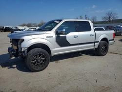 Salvage trucks for sale at Bridgeton, MO auction: 2015 Ford F150 Supercrew