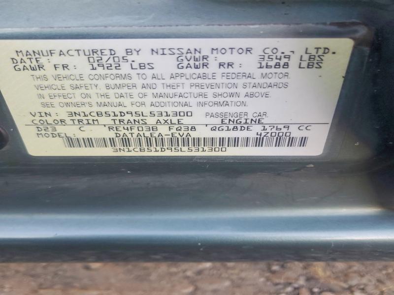 2005 Nissan Sentra 1.8