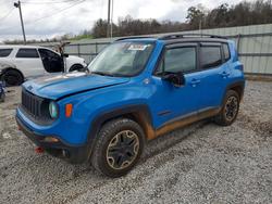 Salvage cars for sale from Copart Grenada, MS: 2015 Jeep Renegade Trailhawk