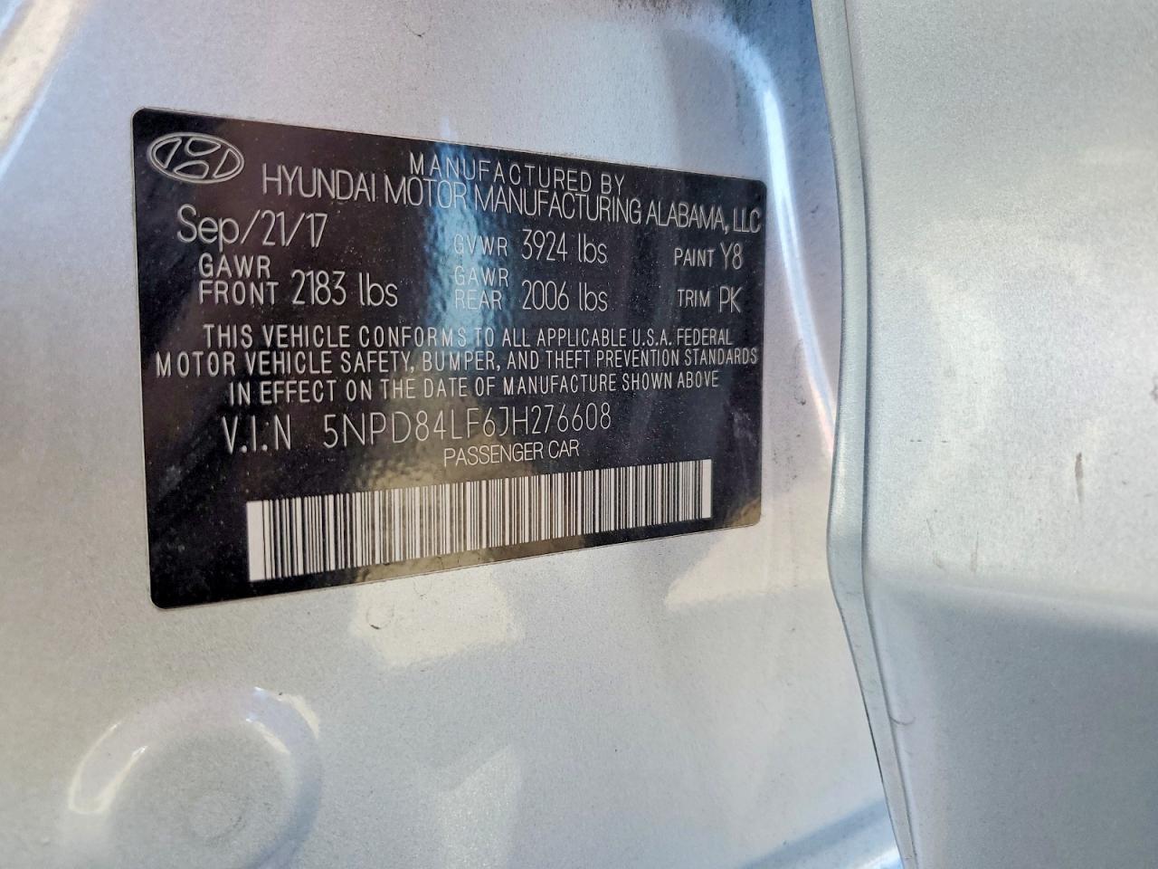 2018 Hyundai Elantra Value Edition