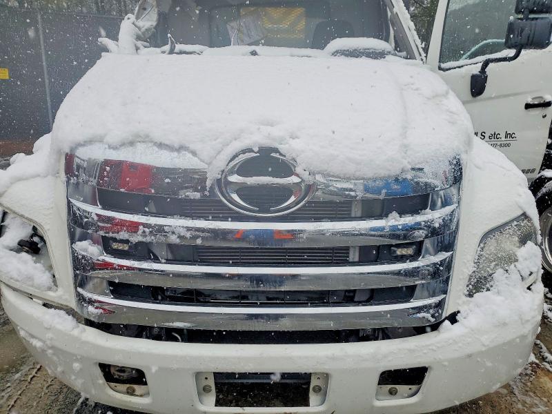 2020 Hino 258/268 Flatbed Truck  With Crash Attenuator