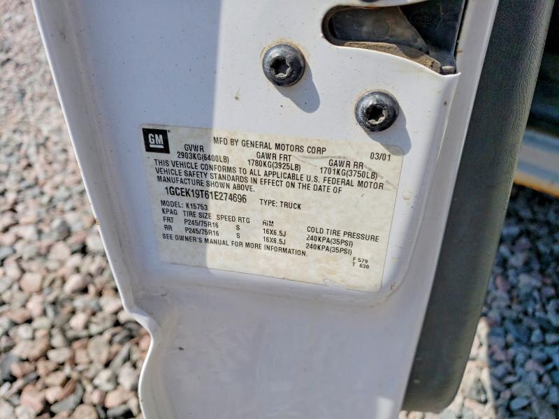 2001 Chevrolet Silverado K1500