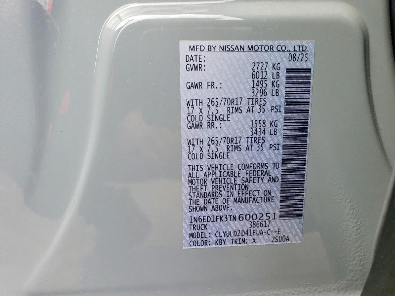 2026 Nissan Frontier PRO-4X