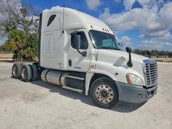 Salvage trucks for sale at Riverview, FL auction: 2013 Freigliner 2013 Freightliner Cascadia Semi Truck