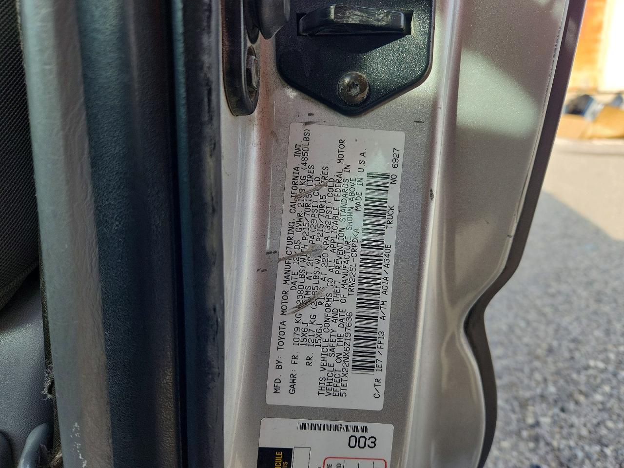 2006 Toyota Tacoma Base