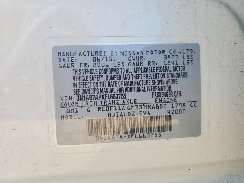 2015 Nissan Sentra sv