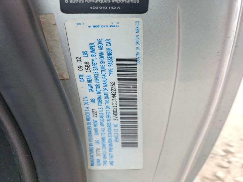 2003 Volkswagen New Beetle glx