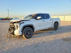 Salvage cars for sale from Copart Andrews, TX: 2022 Toyota Tundra Limited