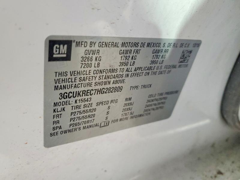 2017 Chevrolet Silverado K1500 LT