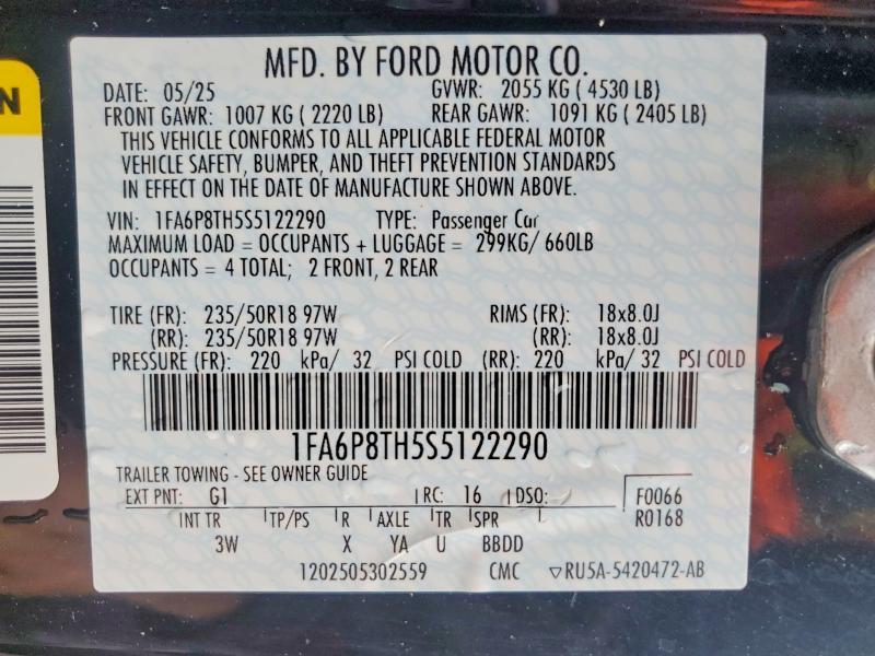 2025 Ford Mustang
