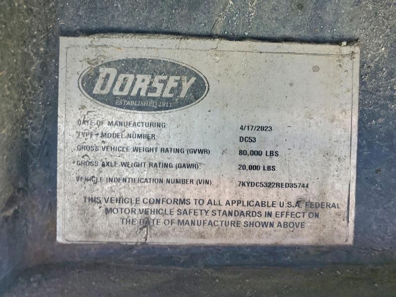 2024 Dorsey DC53 Drop Deck Trailer