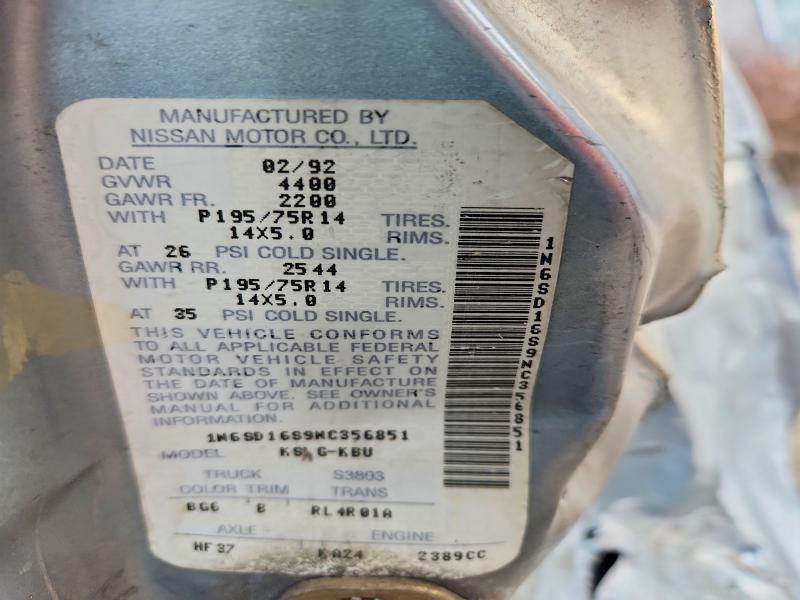 1992 Nissan Truck Base