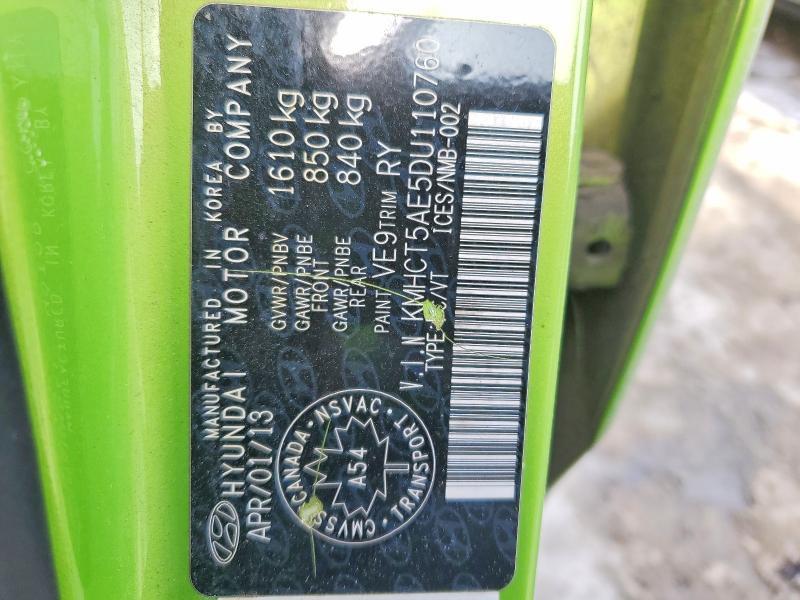 2013 Hyundai Accent gl 5P